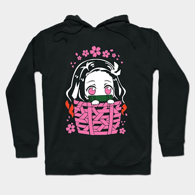 nezuko kimetsu no yaiba Hoodie by Demonstore